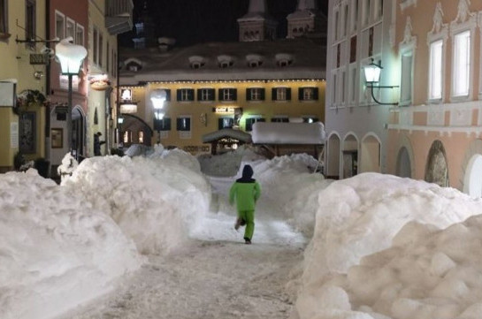 Snow brings parts of Europe to standstill