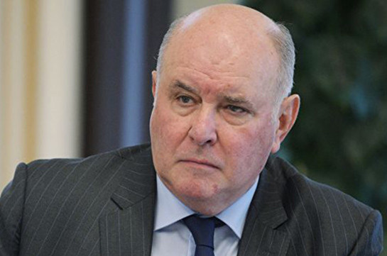 Russian deputy foreign minister Grigory Karasin is in Armenia