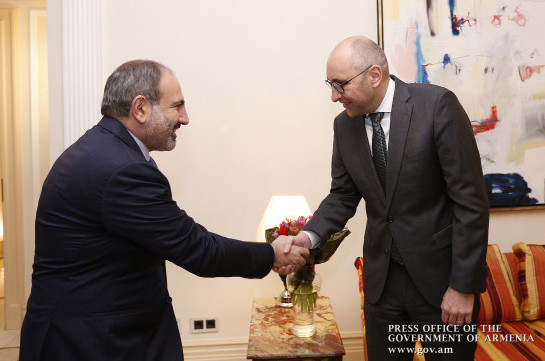 Armenian PM meets with KfW Bank Regional Director