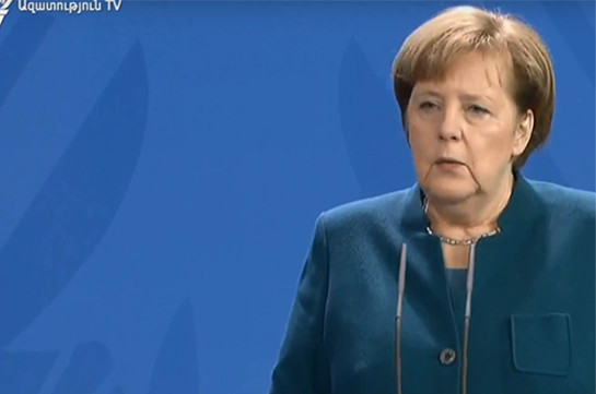 Germany does not interfere into Armenia’s domestic affairs: Merkel