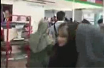 A fight between Iranian reporters and Azerbaijanis at Book Fair 