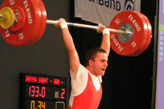 Armenia’s Smbat Margarian wins European Weightlifting Champs 