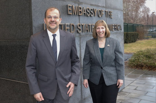 U.S. Ambassador starts her work at U.S. Embassy in Yerevan