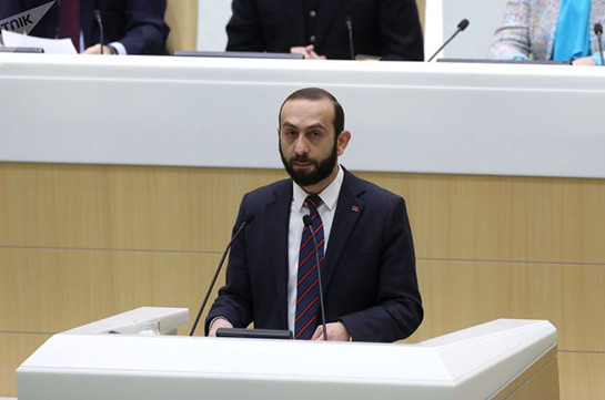 Armenia is for exclusively peaceful settlement of Nagorno-Karabakh conflict: Ararat Mirzoyan