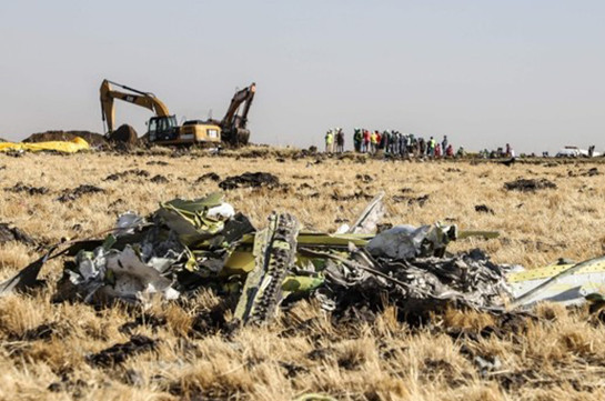 Ethiopian Airlines: Flight recorders recovered from crash site