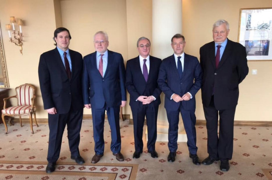 Meeting of Armenia’s FM and OSCE Minsk Group co-chairs kicks off in Vienna