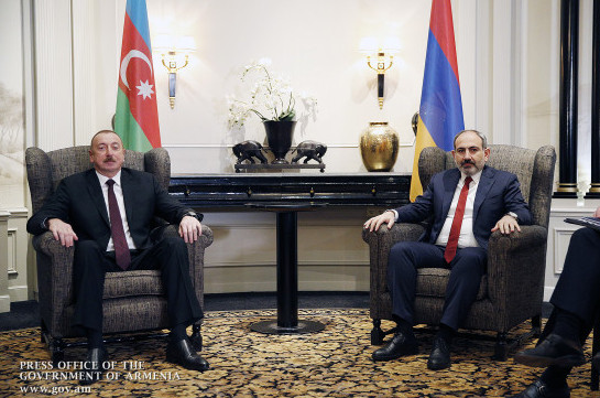 Meeting of Armenia’s PM Nikol Pashinyan and Azerbaijani President Ilham Aliyev kicks off in Vienna (Video)