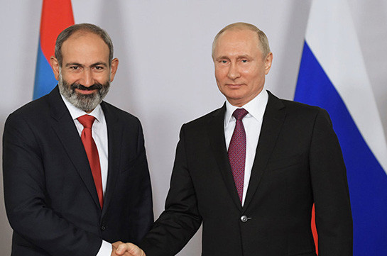 Armenia’s PM holds phone conversation with Russia's Putin, briefs on meeting with Aliyev in Vienna