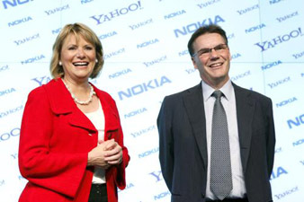 Nokia и Yahoo заключают стратегический союз