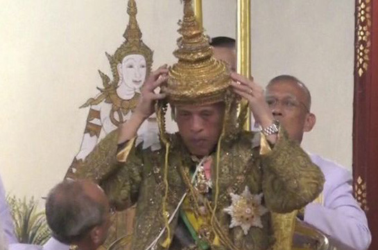 Thailand's King Vajiralongkorn crowned