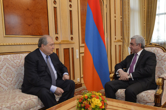 Information about meeting of Armenia’s third president Serzh Sargsyan and incumbent president Armen Sarkissian does not correspond to reality