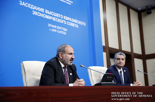 Armenia highlights expansion of economic ties with EAEU member states: Armenia’s PM