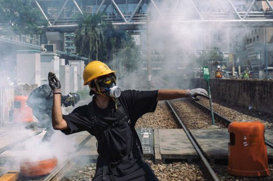 China warns Hong Kong protesters not to 'play with fire'