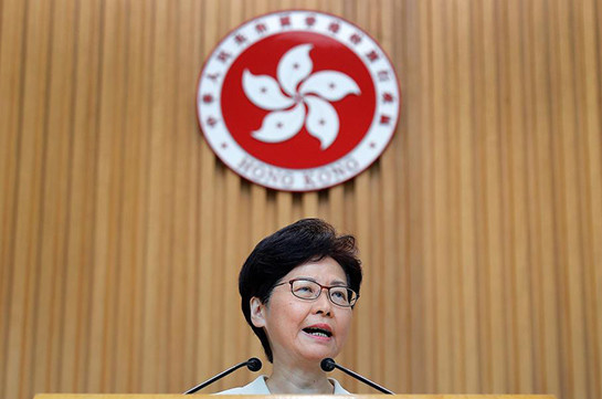 Hong Kong violence becoming more serious, but government in control, says Lam