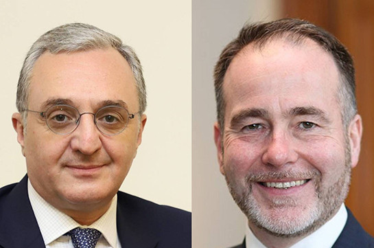 Armenia’s FM holds phone conversation with British Minister of State for Europe and the Americas