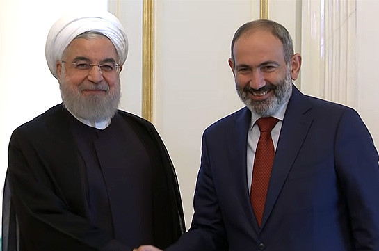 Armenia’s PM says important negotiations held with Iranian president (video)