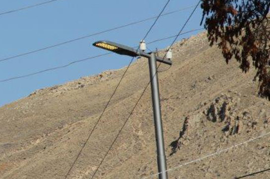 Khachik Frontier village was also provided with Street lighting