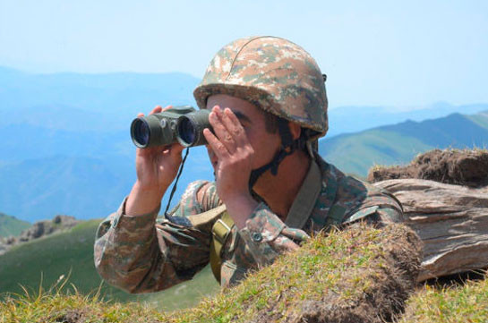 У границ Армении зафиксированы скопления техники, военных Азербайджана и наемников из Ближнего Востока