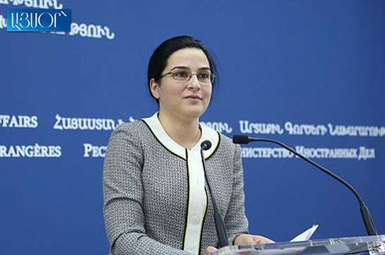 No meeting of Armenian, Azeri FMs on the agenda: MFA spokesperson