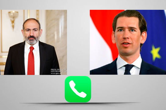 Nikol Pashinyan holds phone talk with Chancellor of Austria