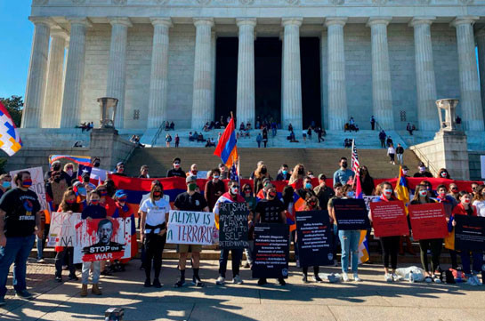 Վաշինգտոնում ակցիա է անցկացվել՝ հաջակցություն Արցախին