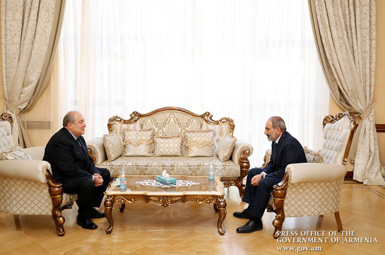 Armenia’s President, PM discuss situation in the country