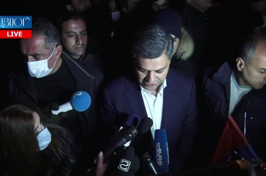 Homeland party leader Artur Vanetsyan won’t be arrested