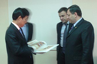 Minister of Economy receives Chinese delegation