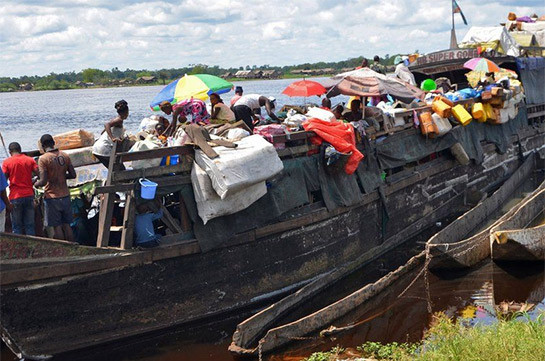 Congo River: At least 60 drowned after boat capsizes