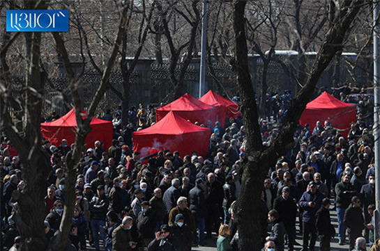 Homeland Salvation Movement opens Baghramyan Avenue, to organize rally on Sunday to present future actions