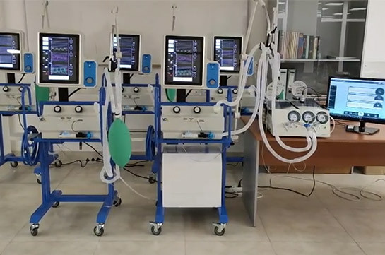 Lung ventilation equipment of Armenian production ready for clinical testing – minister