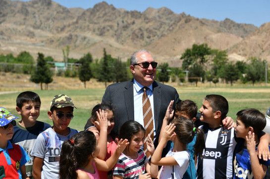 I wish you would live in the world you were dreaming of – Armenia President message on Children's Rights Protection Day