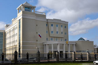 Russian Embassy in Minsk attacked with fire bottles 