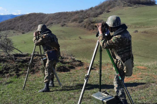 Զորամասի հրետանավորները անցկացրել են գործնական պարապմունքներ