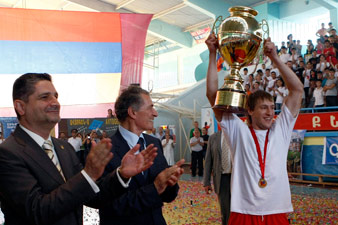 Armenian Prime Minister Handball CUP goes to Belorussia