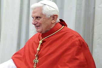 Pope Benedict XVI lands in UK for historic visit