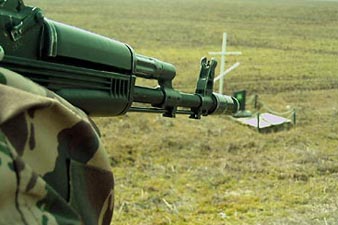 Azeri serviceman killed