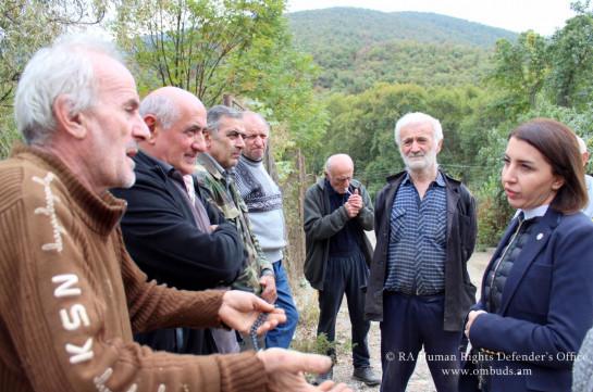 Ներքին Հանդում Ադրբեջանի շարունակվող ոտնձգության հետևանքով բնակիչների համար ստեղծվել է առավել դժվարին իրավիճակ. ՄԻՊ