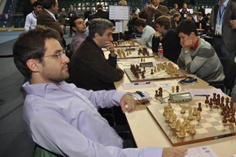 Levon Aronian in the top 10 of the best chess players in FIDE ratings