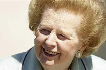 Margaret Thatcher hospitalized