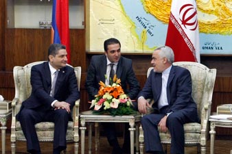 Tigran Sargsyan meets with Mohammad Reza Rahimi