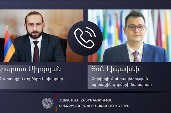 Միրզոյանը Չեխիայի ԱԳ նախարարի հետ Արցախում տիրող իրավիճակն է քննարկել