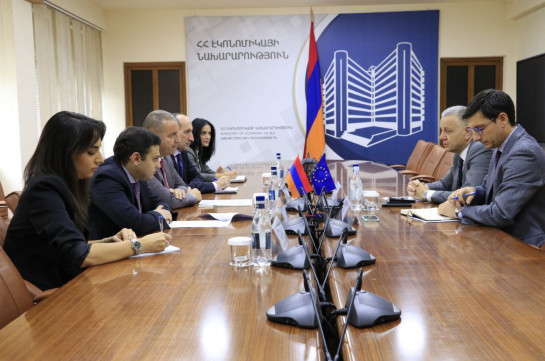 Քերոբյանն ու ԵՄ դեսպանը «Հայկական կոնյակի» վերաբրենդավորման հարցն են քննարկել