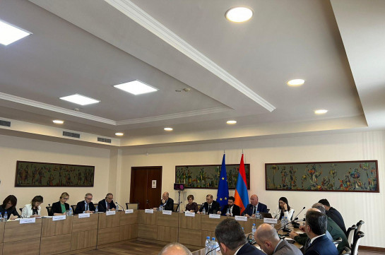 ԱԽ քարտուղարը հանդիպել է ԵՄ արտաքին գործողությունների ծառայության և Եվրոպական հանձնաժողովի ներկայացուցիչների պատվիրակության հետ