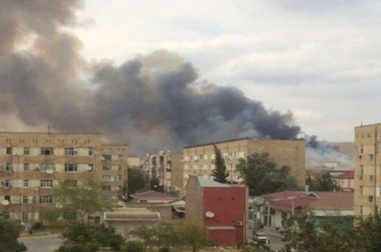 В результате взрыва на заводе в Азербайджане трое раненых