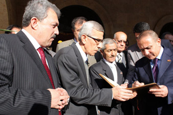 NA Speaker visits Genocide Martyrs Memorial Church of Deir ez-Zor