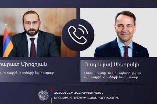 Միրզոյանը Լեհաստանի նորանշանակ արտգործնախարարի հետ Հարավային Կովկասում անվտանգային իրավիճակն է քննարկել