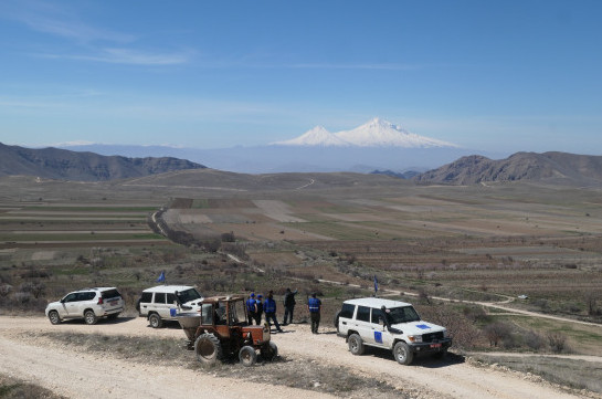 Խաչիկ գյուղի վարչական ղեկավարի խնդրանքով ԵՄ առաքելությունը հետևել է գյուղատնտեսական աշխատանքներին