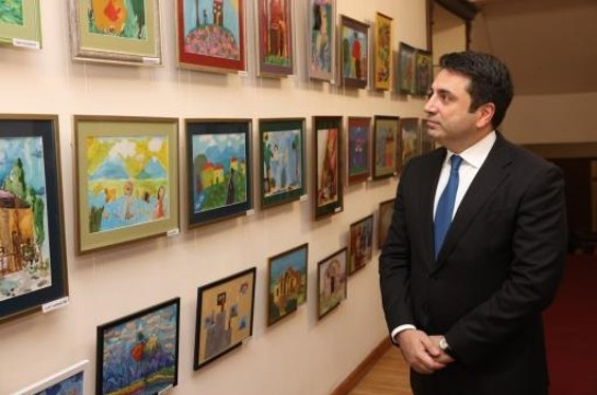 Խորհրդարանում «Palette Art Studio»-ի նախաձեռնությամբ բացվել է «Ստեղծագործիր» խորագրով ցուցահանդես