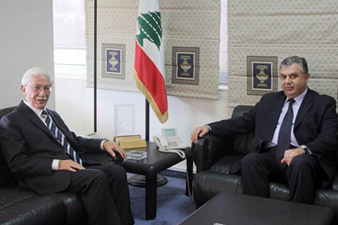 Armenian Ambassador meets with Lebanese Minister of Industry